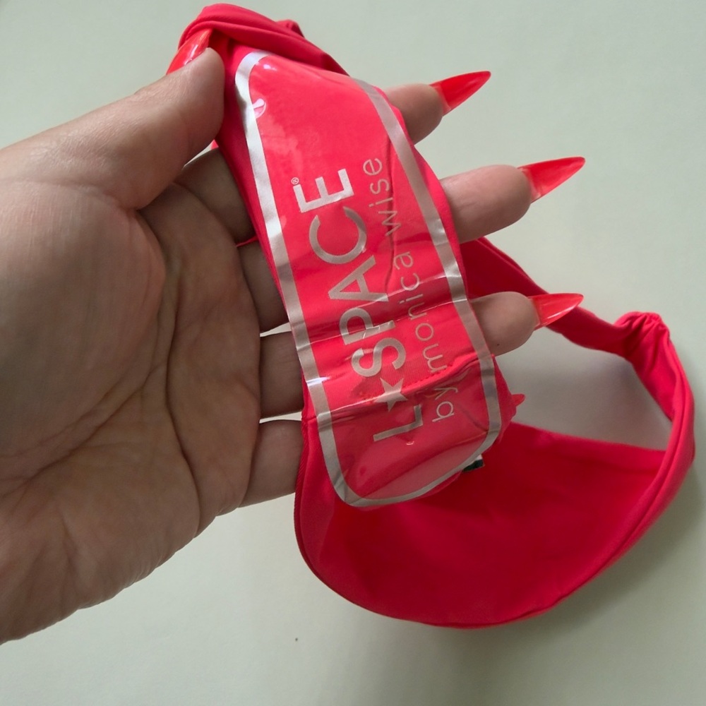 L*SPACE Cabana Bikini Bottom in Hot Pink - Picture 7 of 10